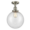 Brushed Satin Nickel Semi-Flush Mount Light J11997