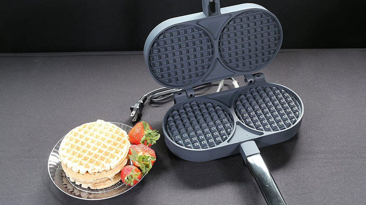 Non-Stick Waffle Iron / Belgian Cookie Iron U4517