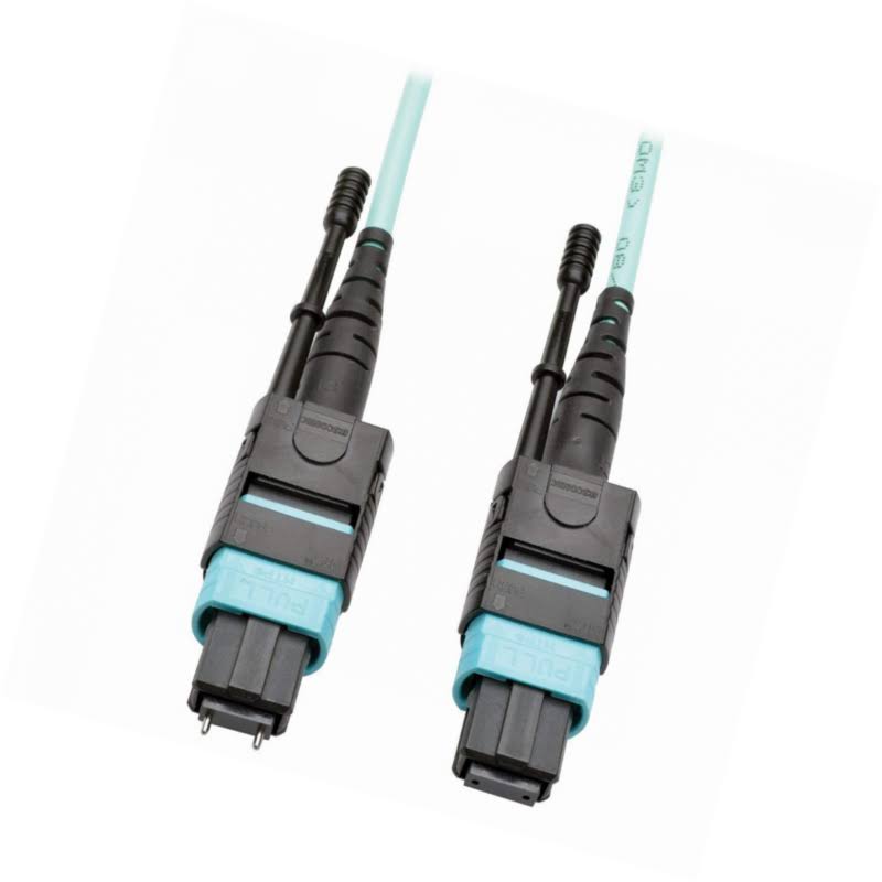 Fiber optic Patch cable OM3 16.4 ft Aqua X658957
