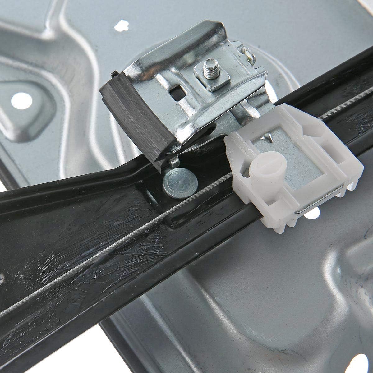 Power Window Regulator without Motor Compatible with Volkswagen Beetle 1998-2010 Hatchback Front Passenger Side Pack of 2 V979249