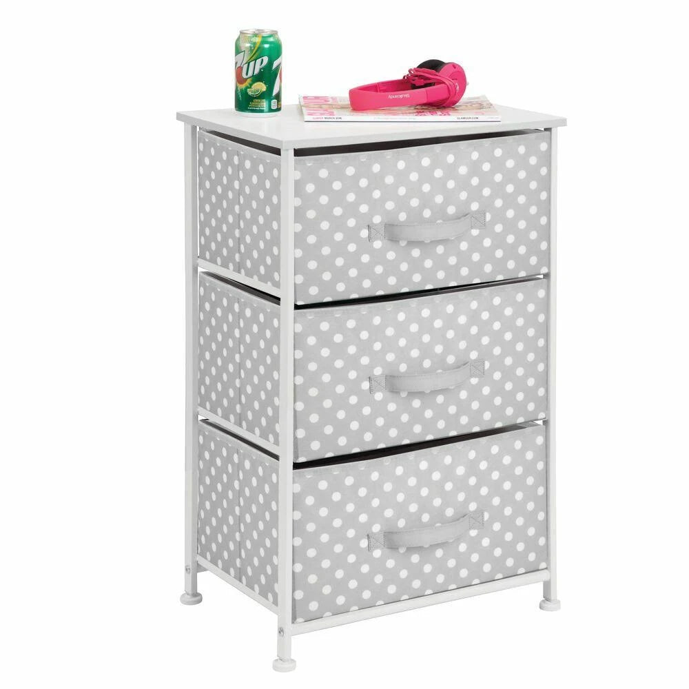 Vertical Dresser Storage Tower with 3 Drawers R84519