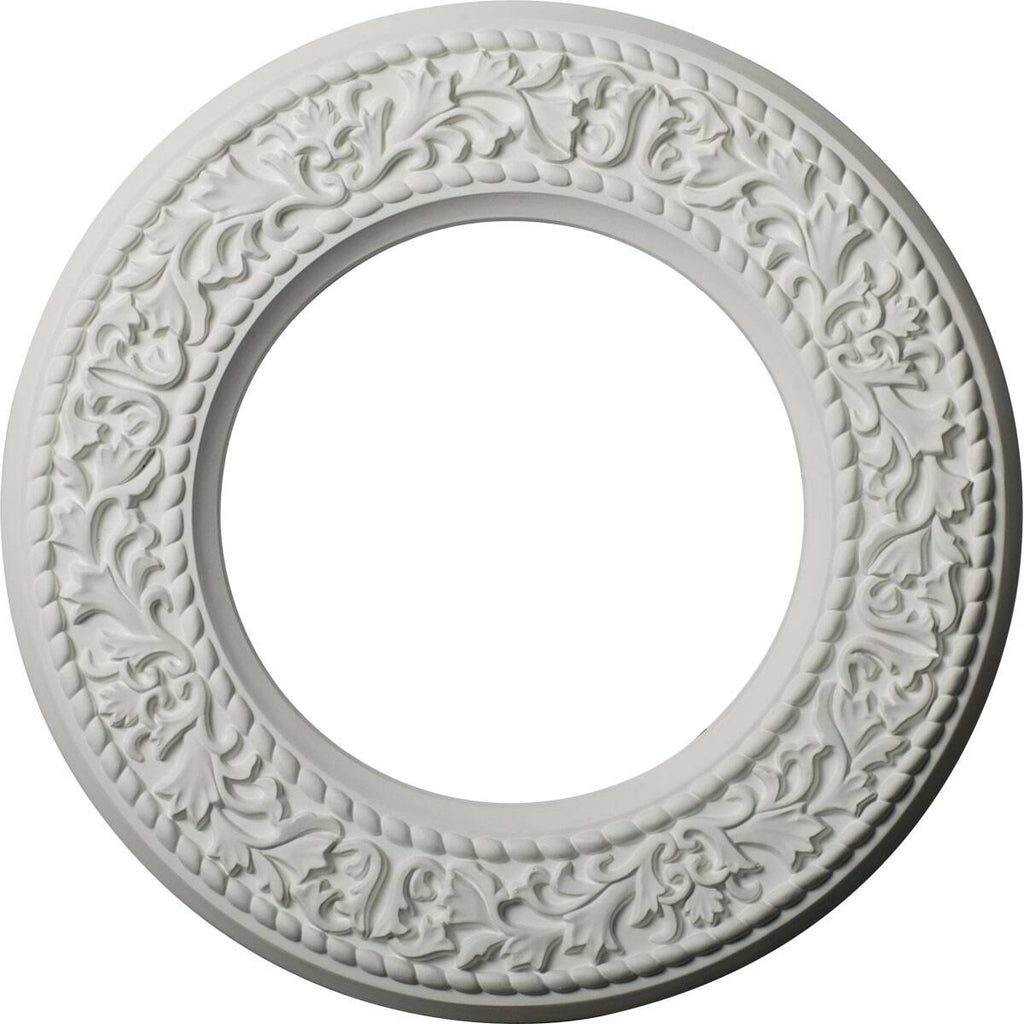 Blackthorn Ceiling Medallion 13 3/8x22OD x 7 1/2x22ID x 3/4x22P Hand-Painted Rubbed Bronze Z365