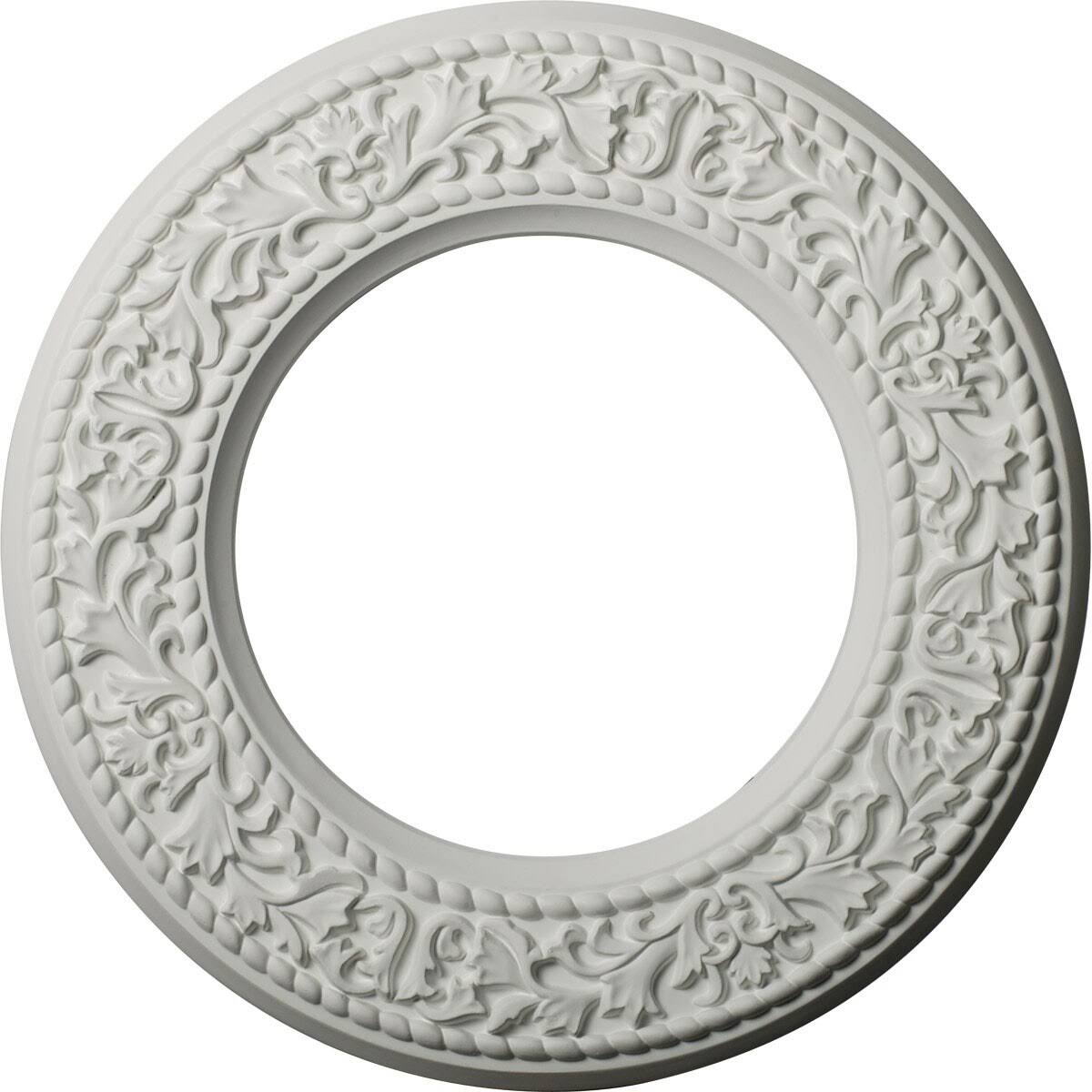 Blackthorn Ceiling Medallion 13 3/8x22OD x 7 1/2x22ID x 3/4x22P Hand-Painted Rubbed Bronze Z365
