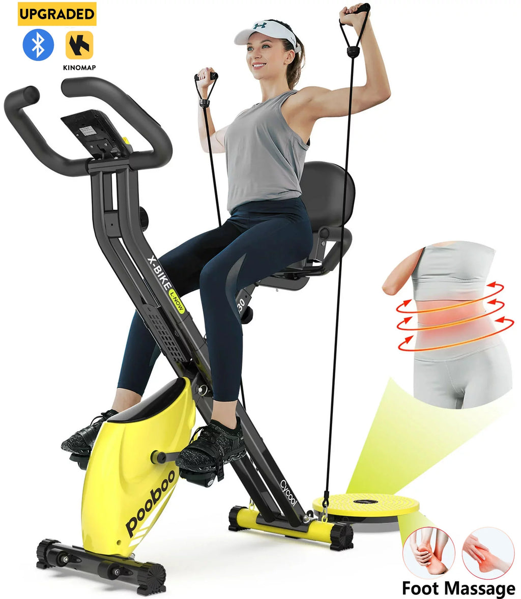 4in1 Folding Exercise Bike O882602