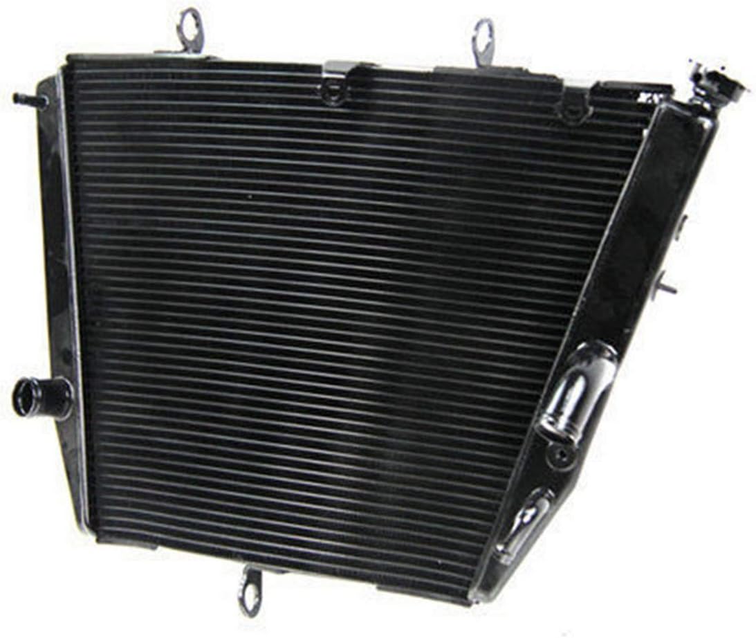 Aluminum Radiator for Suzuki GSXR600 GSXR750 2006-2009 Black M761