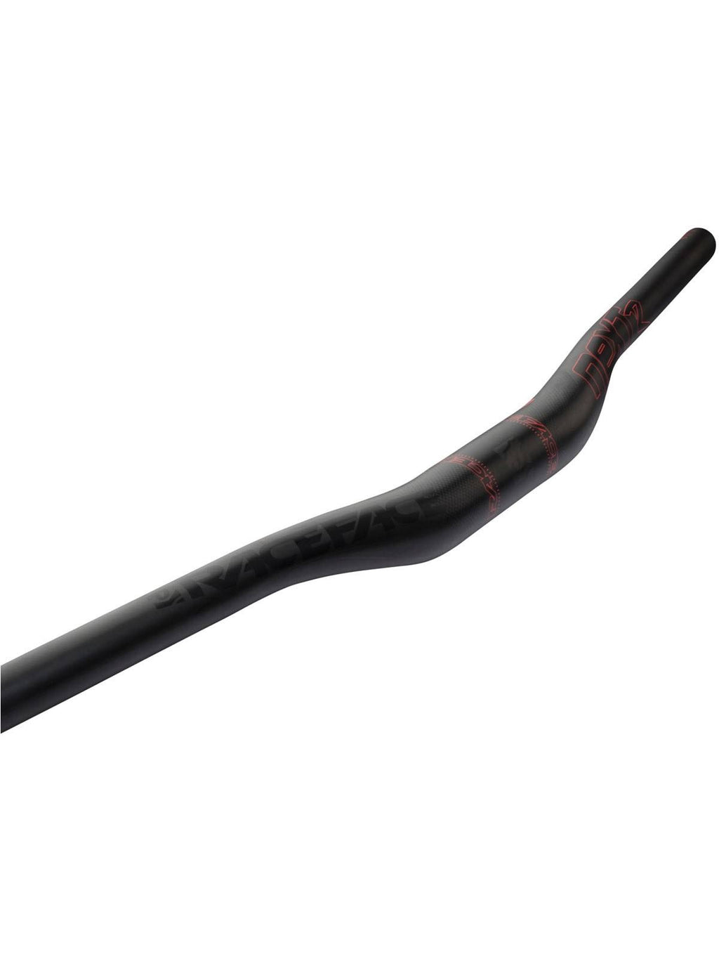 Carbon Riser Handlebar 35 x 800mm 20mm Rise Red K724