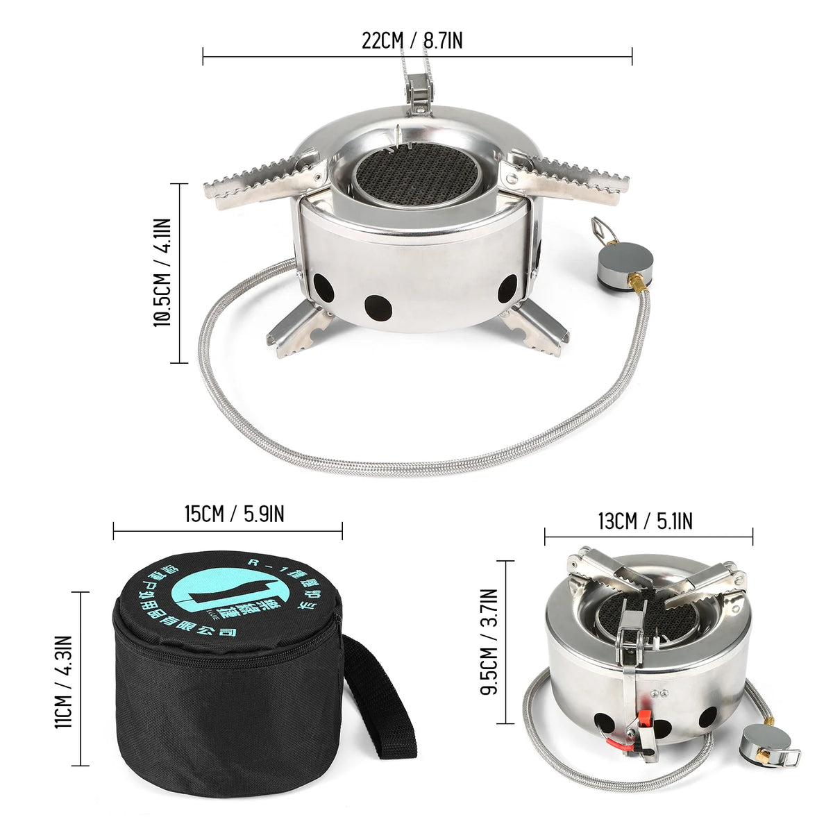 6000W Camping Gas Cooking with Piezo Ignition S99219