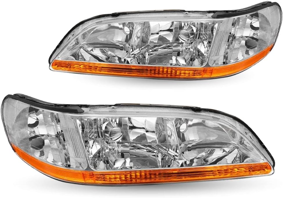 Headlight Assembly for 1998 2002 Honda Accord Left and Right L787