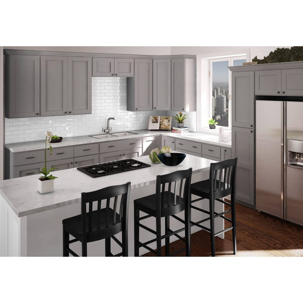 Double Door Wall Cabinet Dove Gray U886478
