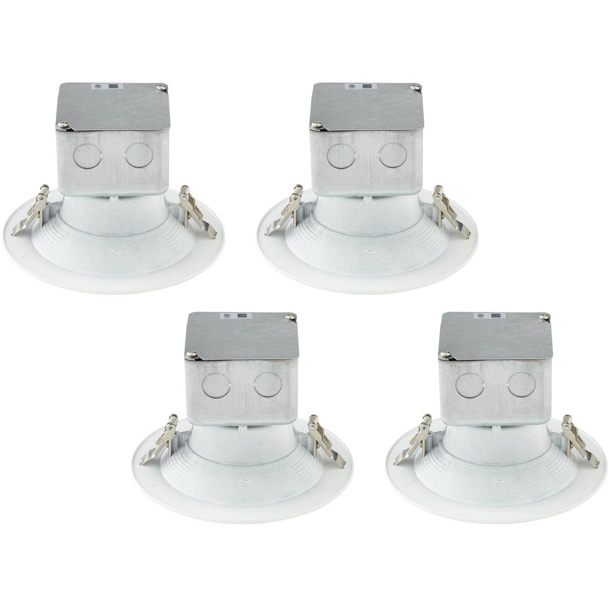 White LED Retrofit Trims 4-Pack E161