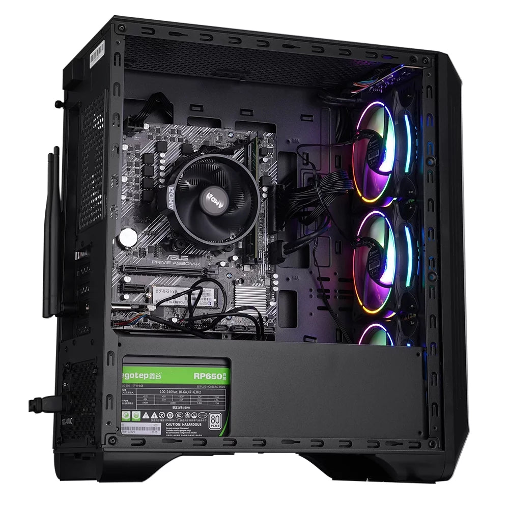 AMD Ryzen 5 5600G 6 Core 3.9GHz Gaming Desktop PC, 1TB SSD, 16GB DDR4 RAM T306