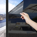 Black 23.62Inch X 13.1Feet Window Privacy Film M186