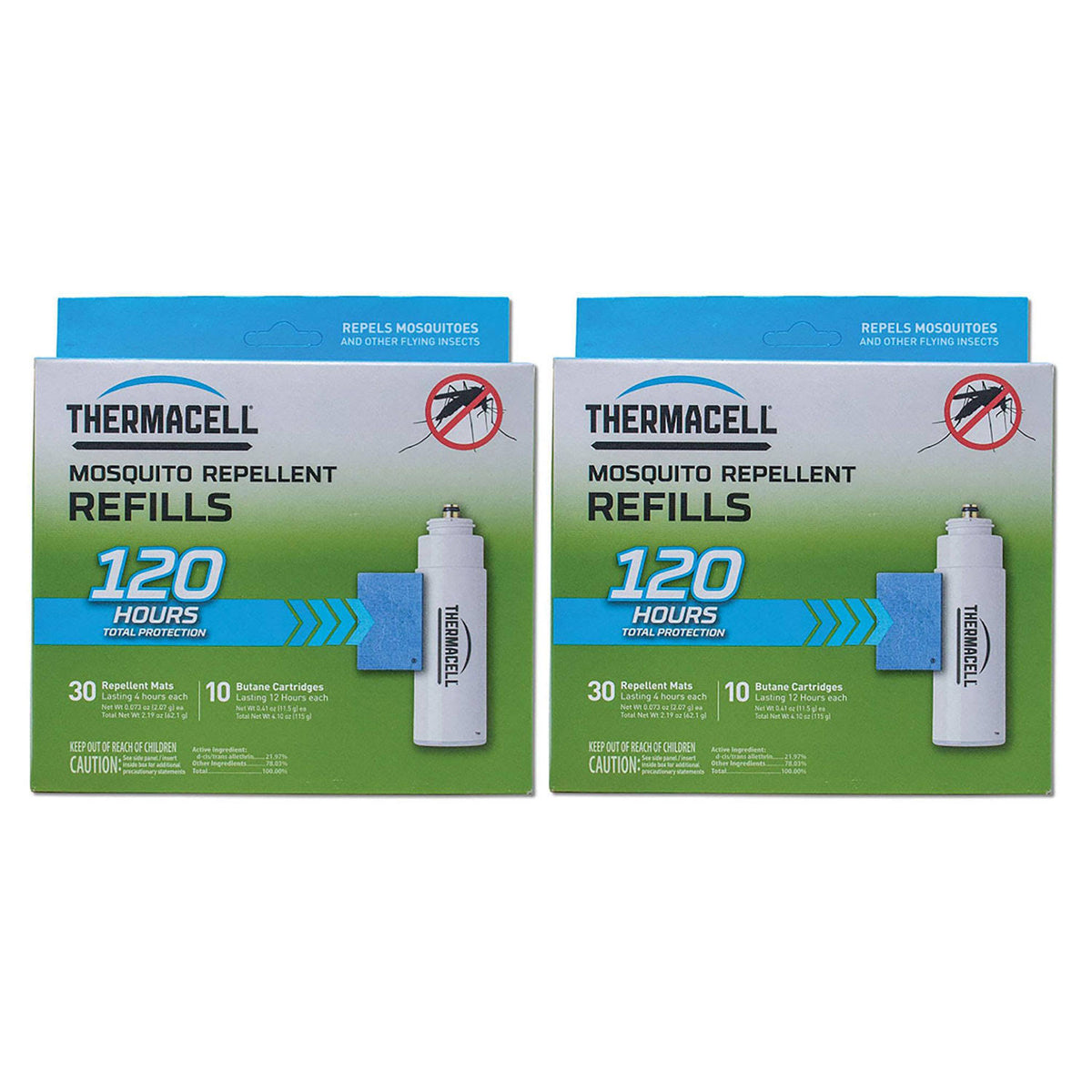Mosquito Repellent with 30 Mats & 10 Cartridges 2 Pack V2762