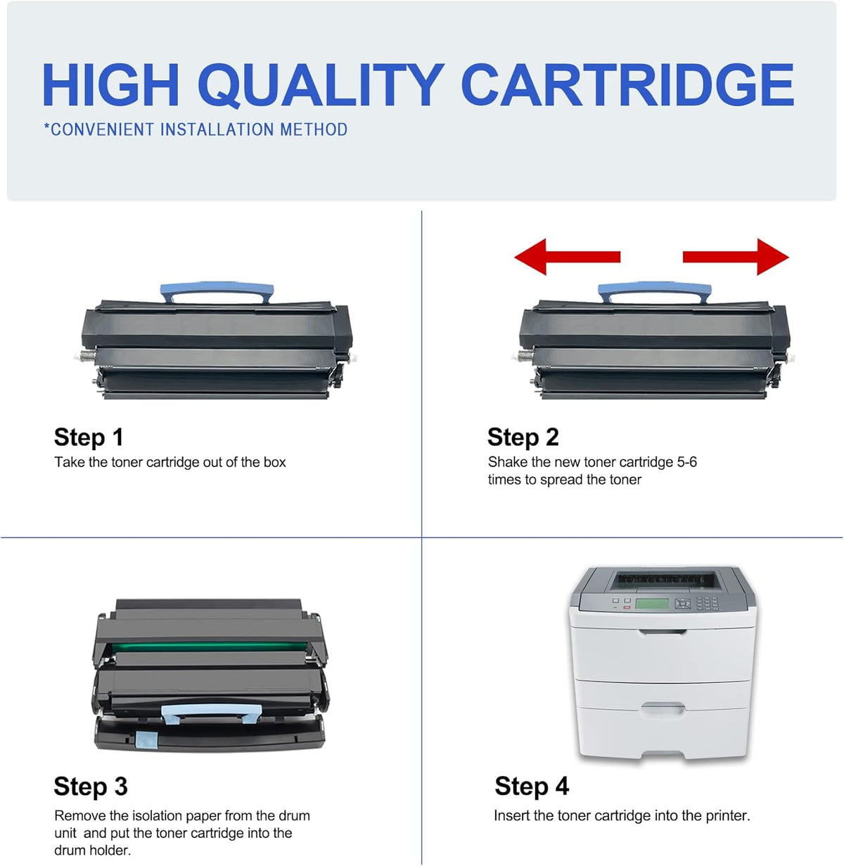 Compatible Remanufactured Toner Cartridge Replacement 5 Black R693997