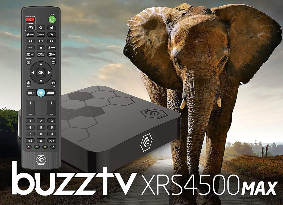 BuzzTV XRS4500 Max Android 9 4GB Ram 128GB Storage 4K Ultra HD M183271