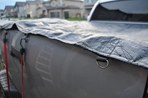 Black 7x9 Feet Truck Tarp I680118