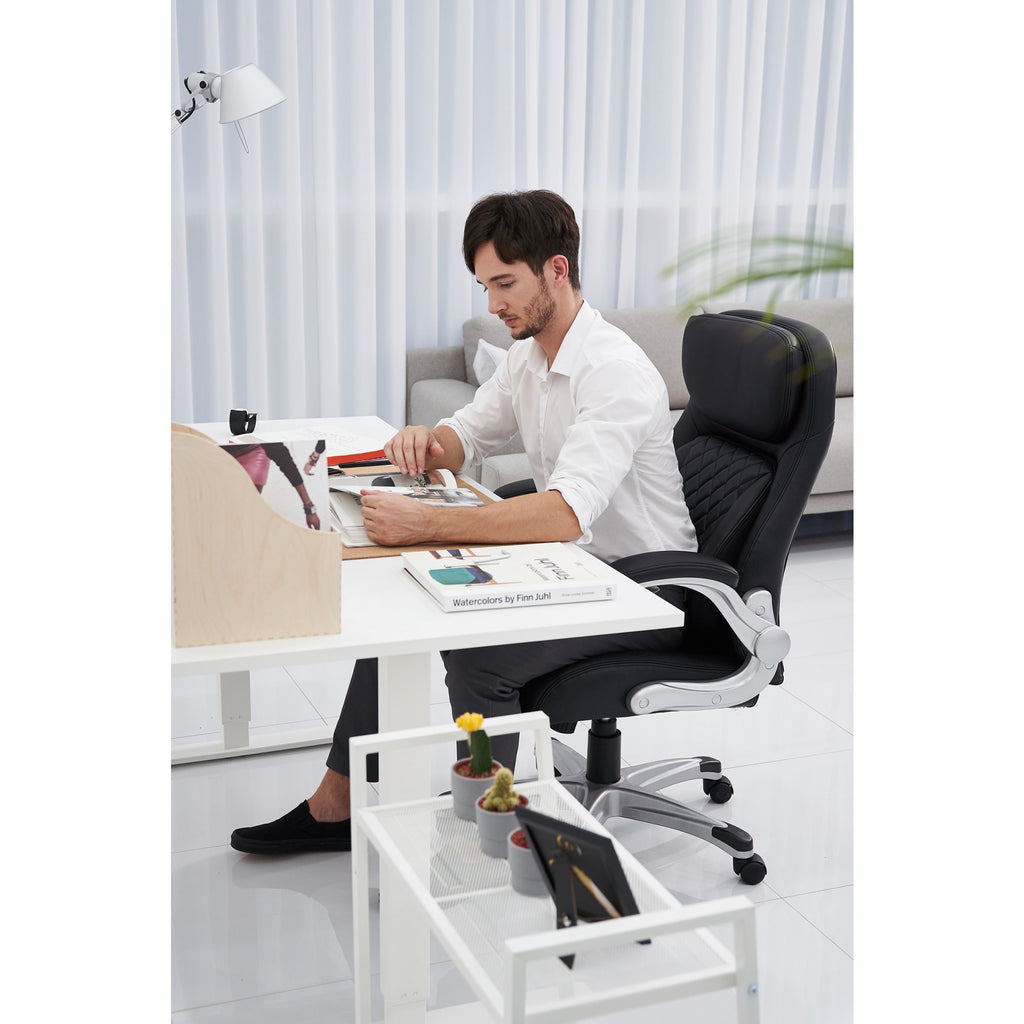 Ergonomic PU Leather Office Chair J258