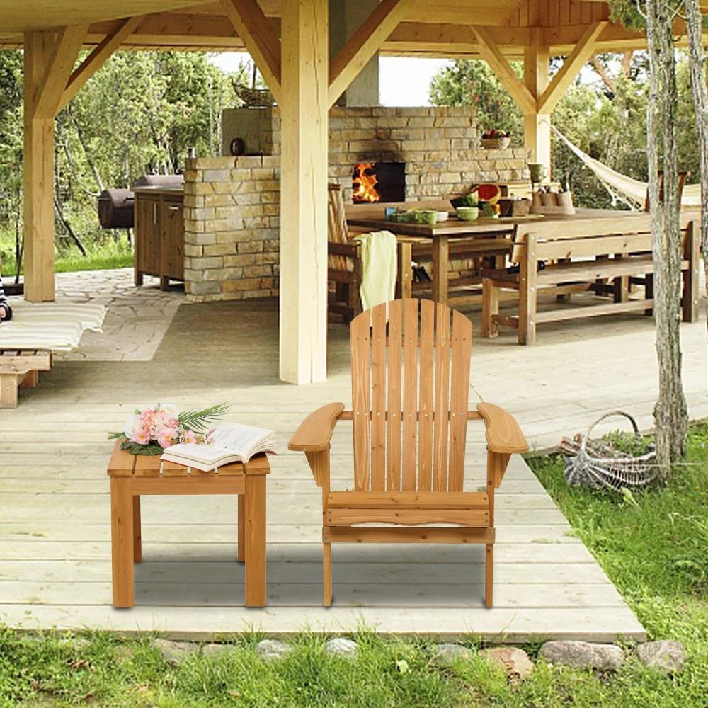 Folding Wooden Adirondack Chair H734
