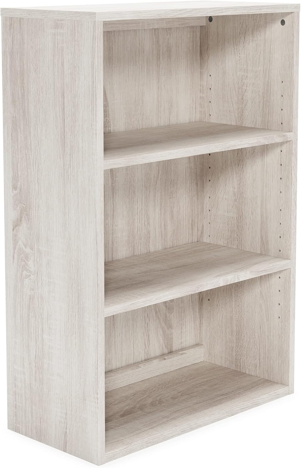 2 Pack of 2 Warm Brown Bookcase with 2 Adjustable Shelves T65757
