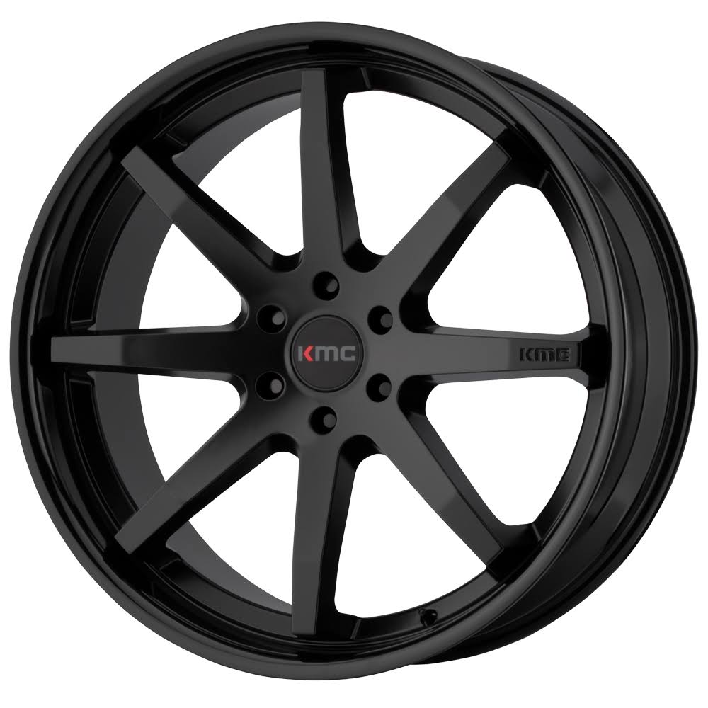 Satin Black 20x9 Wheel with Gloss Black Lip G14193