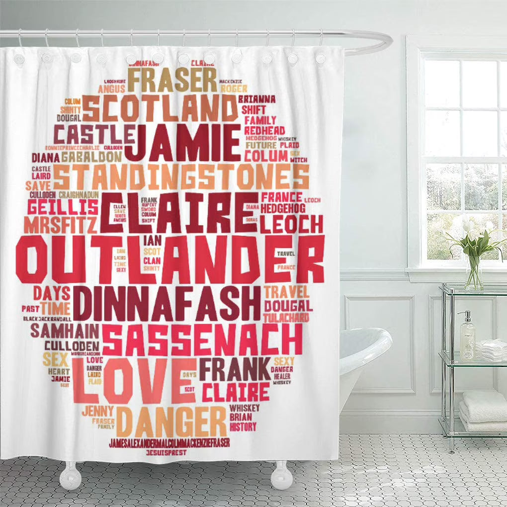 66x72 inch Shower Curtain X415