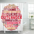 66x72 inch Shower Curtain X415