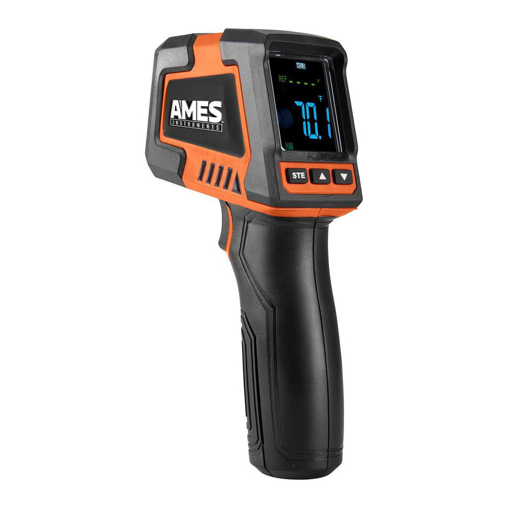 Infrared Laser Thermometer with Color Alarms C51589