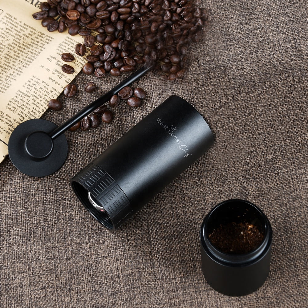 Manual Burr Coffee Grinder with Coarseness Adjustment Dial K657349
