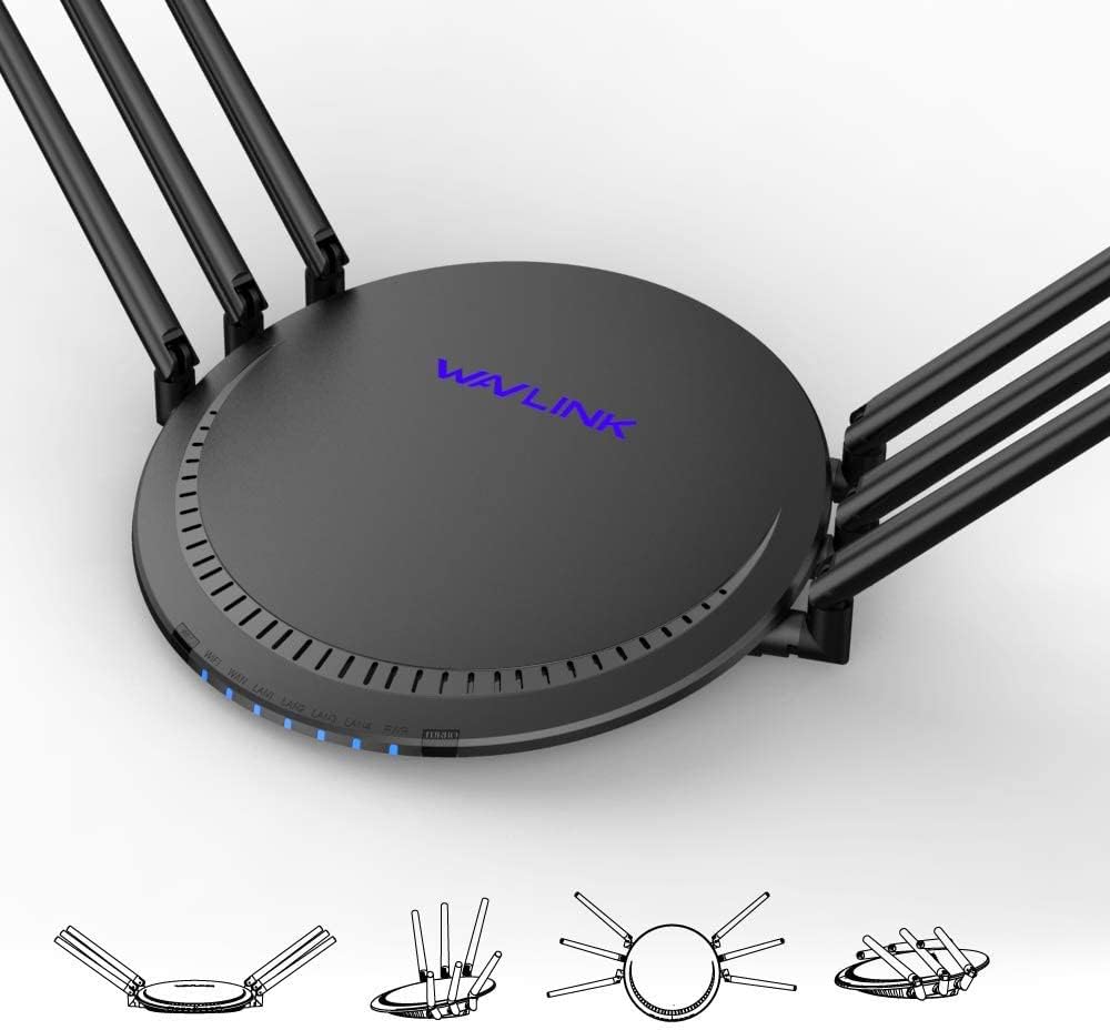 AC2100 Dual Band Gigabit Wireless Router with USB 3.0 Port, 4 Antennas, Pack of 2 E1038
