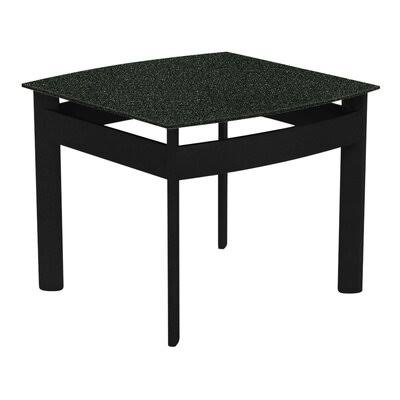 Metal Side Table Woodland Green Obsidian U957300