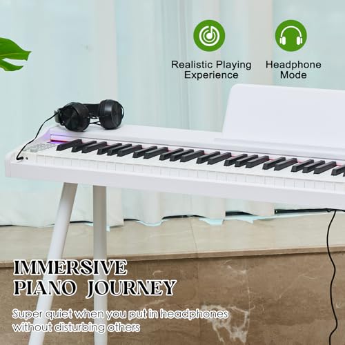 88 Key Semi Weighted Digital Piano with Stand D267799