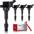 Set of 4 Ignition Coil Pack Compatible with Hyundai Elantra Sonata Kona Forte Optima 2.0L U46880