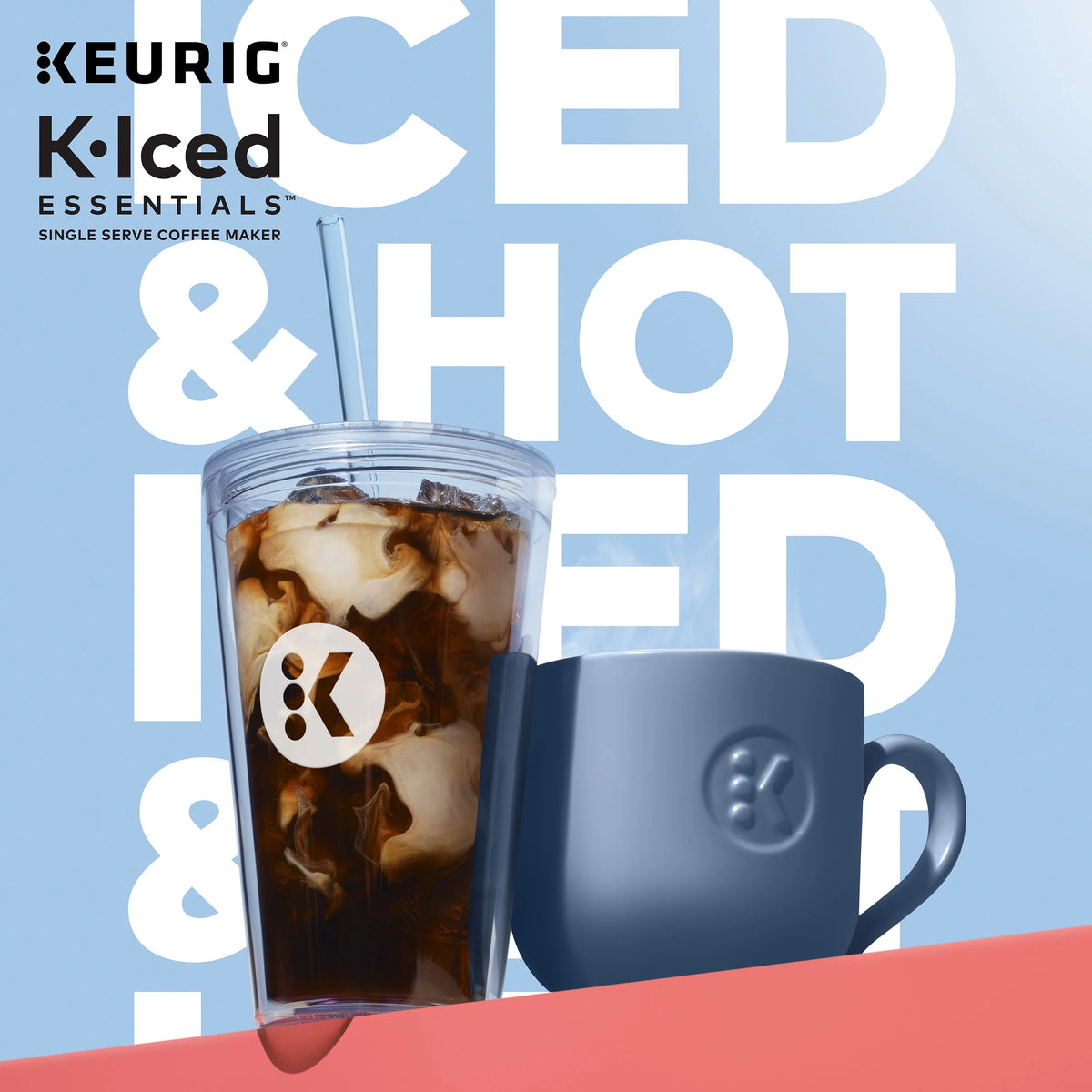 White Iced and Hot Single-Serve Coffee Maker H9000