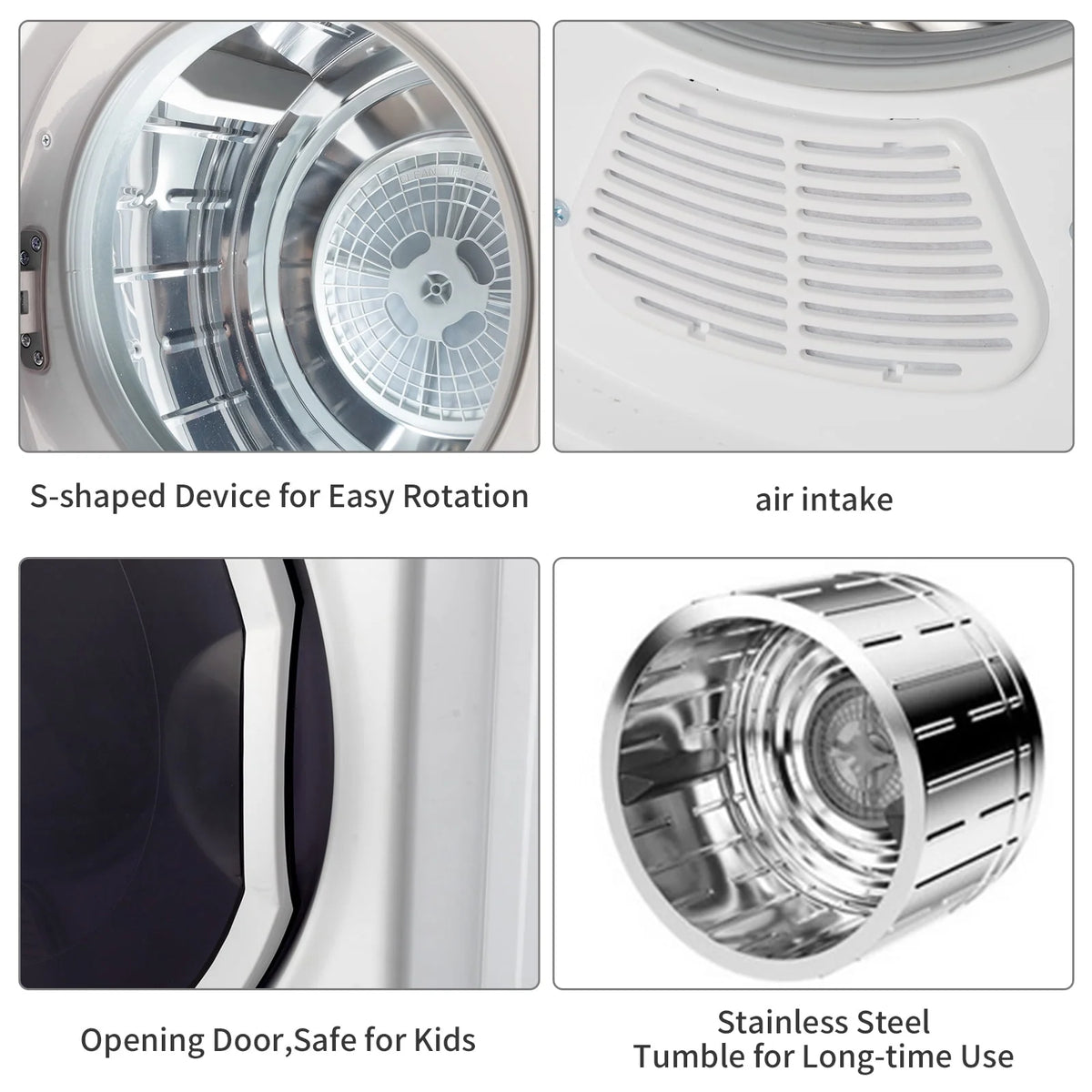 1.5 cu. ft. Compact Electric Dryer X417