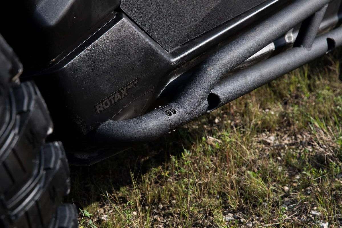 Heavy-Duty Nerf Bars with 1.75” Diameter Steel Tubing, Wrinkle Black Finish F4271