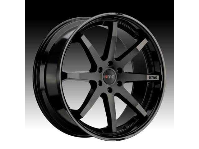 Satin Black 20x9 Wheel with Gloss Black Lip G14193