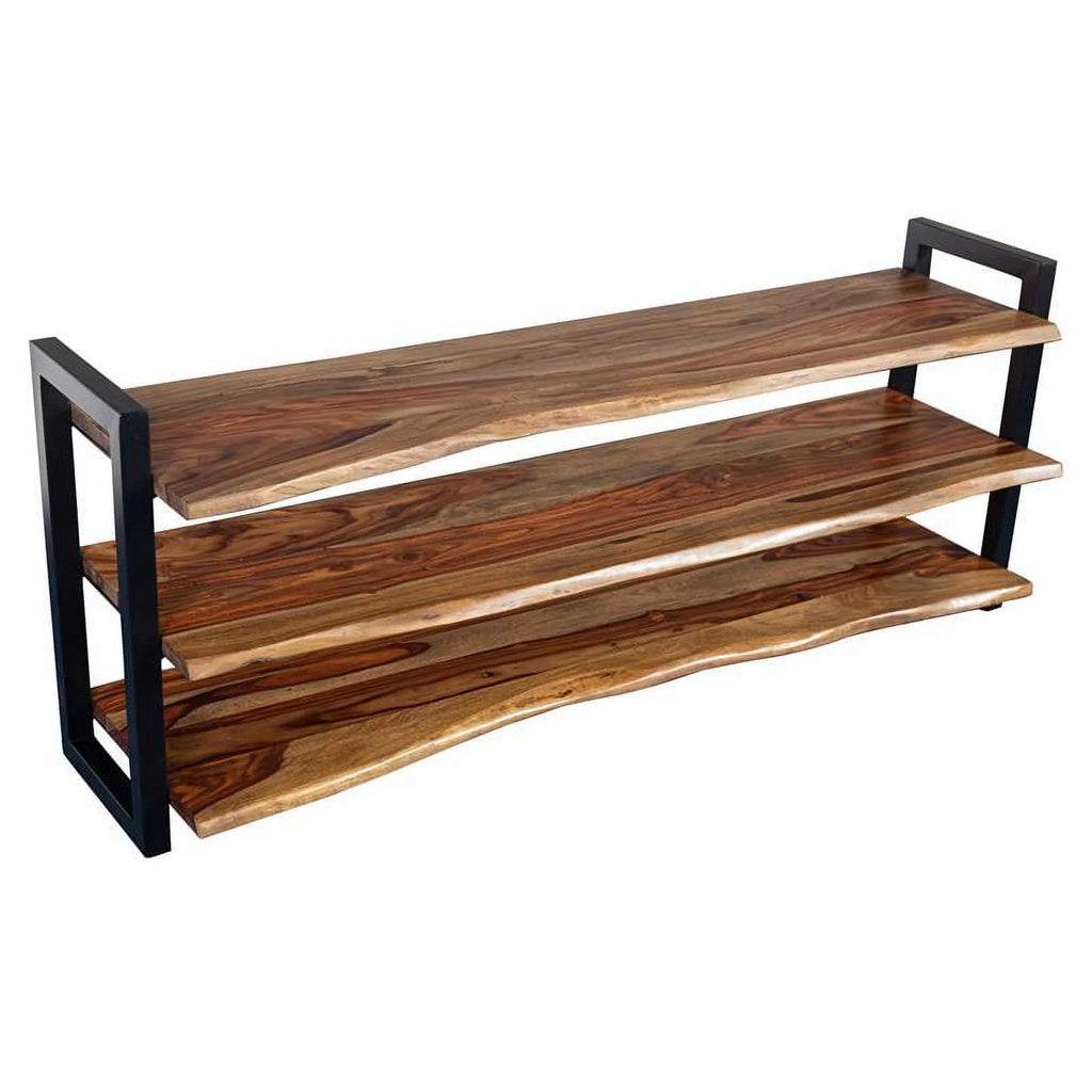 Solid Sheesham Wood TV Stand U86252
