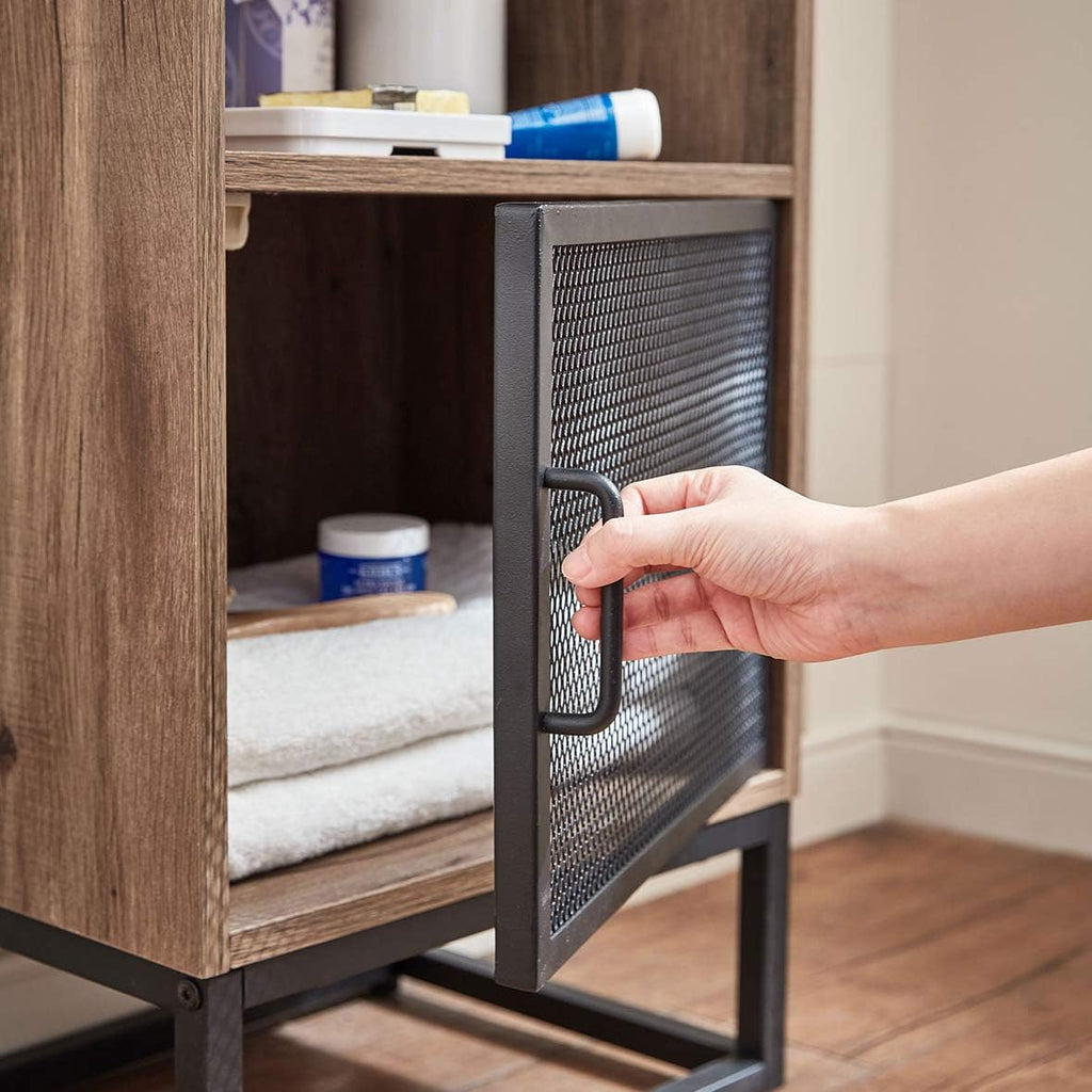 Industrial Bookcase with Drawers P764868