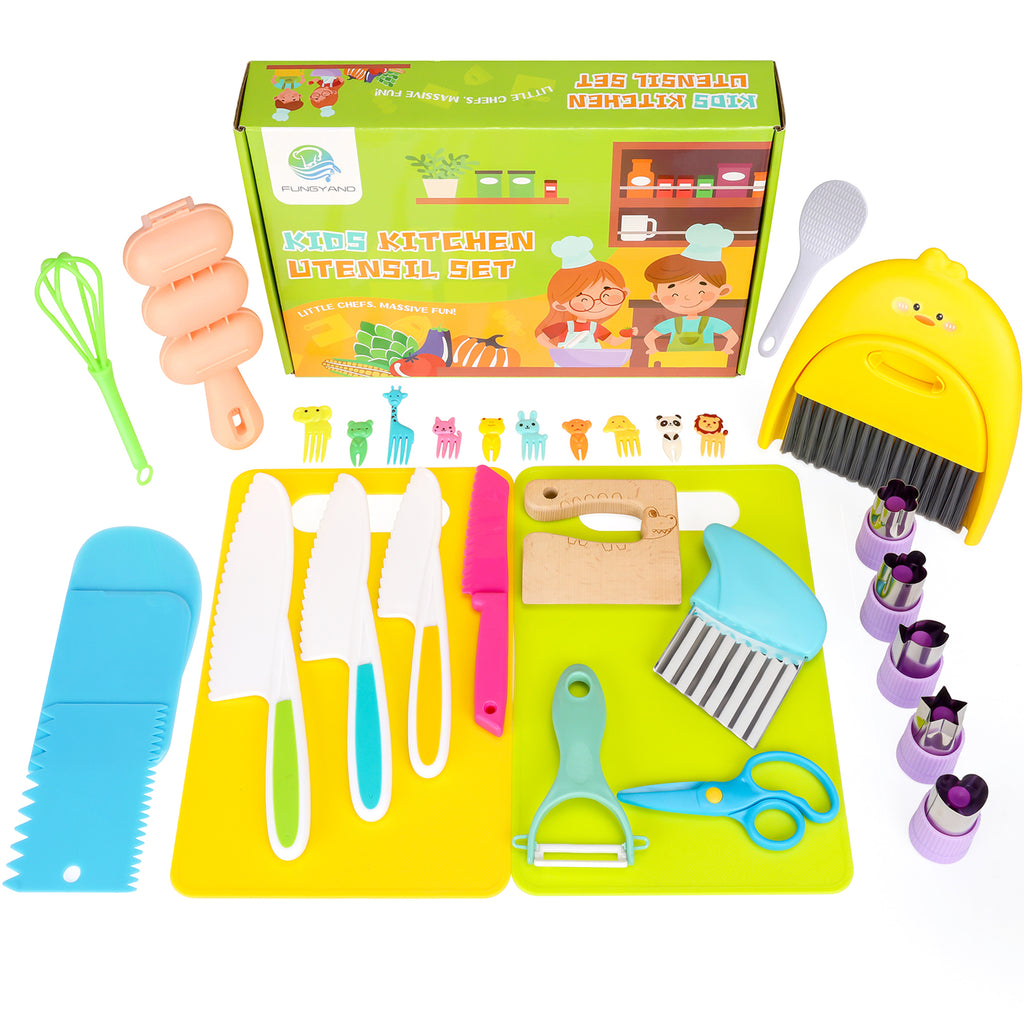 22 Piece Kids Cooking Set W5437