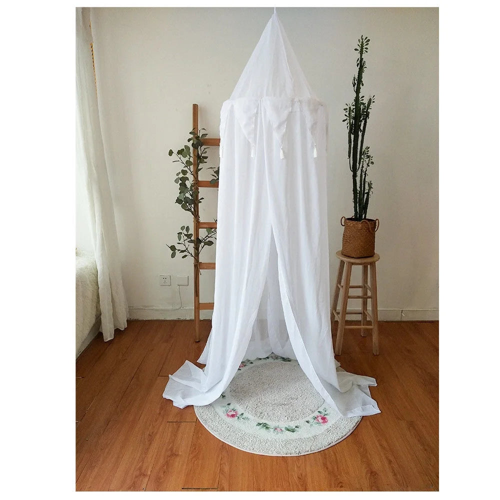 Cotton Baby Mosquito Net Round Dome Tent P423340