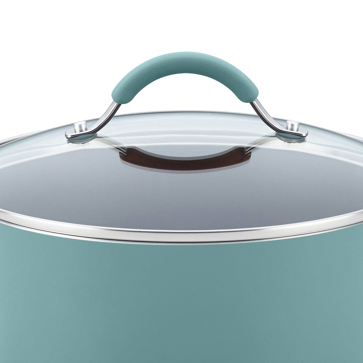 8-Quart Nonstick Covered Pasta Pot with Pour Spout L2483