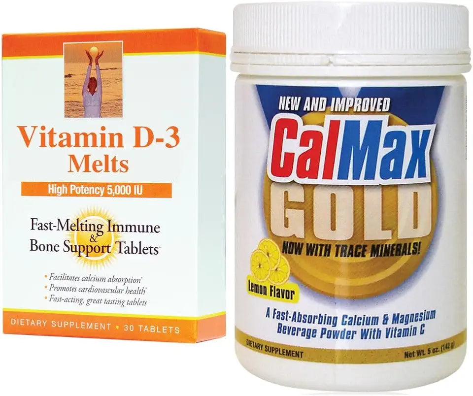 Vitamin D3 Tablets and Powder Drink Mix Bundle O35837