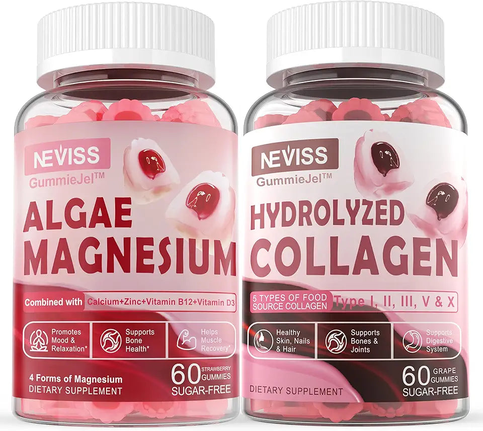 Sugar Free Collagen Calcium Magnesium Gummies G30767