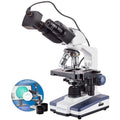 40X-2500X LED Binocular Compound Microscope with 18MP USB3 Camera A713023