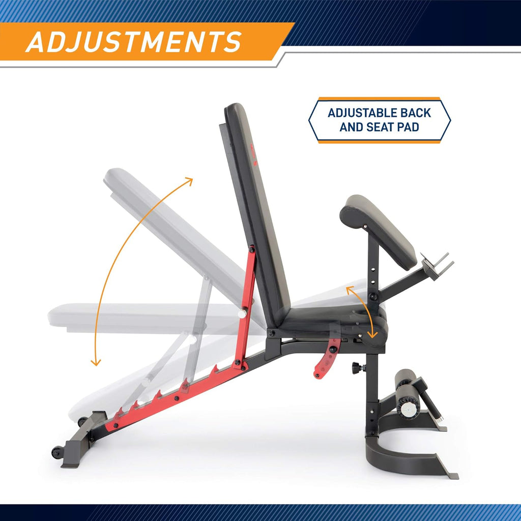 Red Multifunction Home Gym Rack T56206