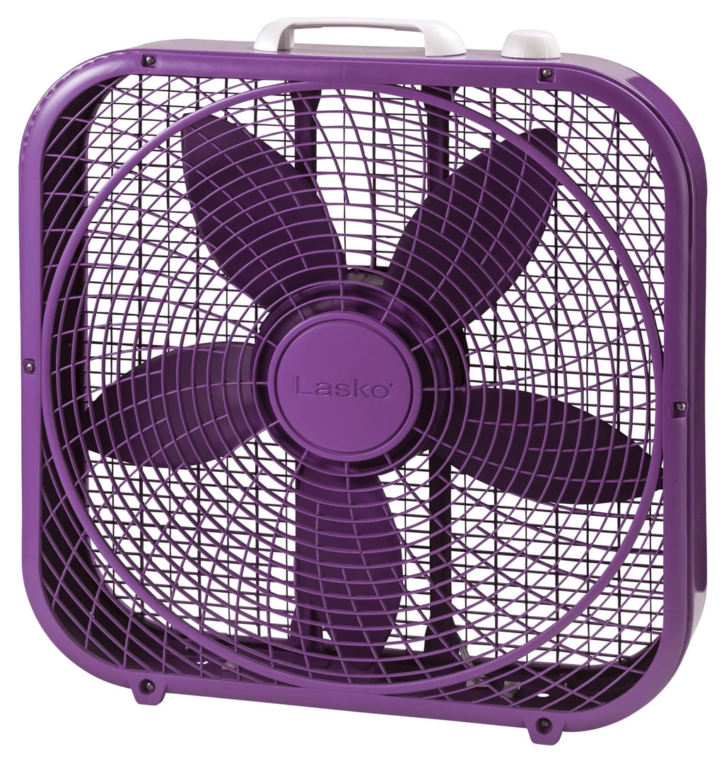 White 20 Box Fan with 3 Speeds Y755