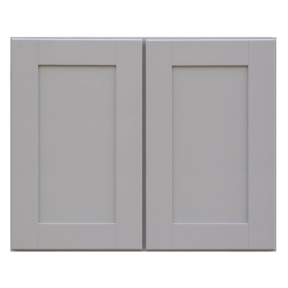 Double Door Wall Cabinet Dove Gray U886478