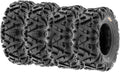 Set of 4 All-Terrain Tire Bundle 25x8-12 Front & 25x11-10 Rear 6 PR Tubeless K1338