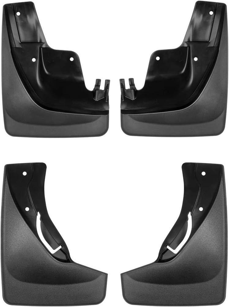 Black MudFlaps for Jeep Grand Cherokee Front & Rear Set L6075