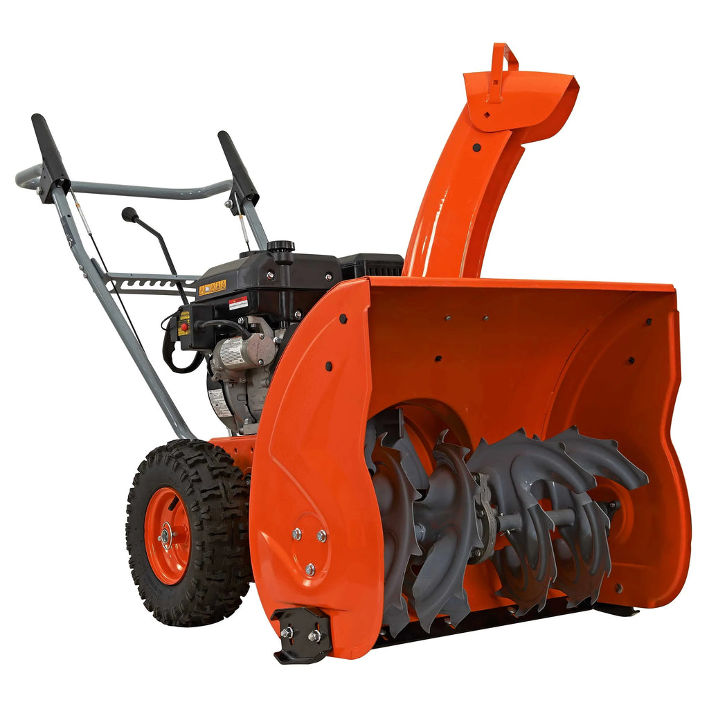 24 in. 212cc Two-stage Self-propelled Gas Snow Blower with Push-button Electric Start M927328